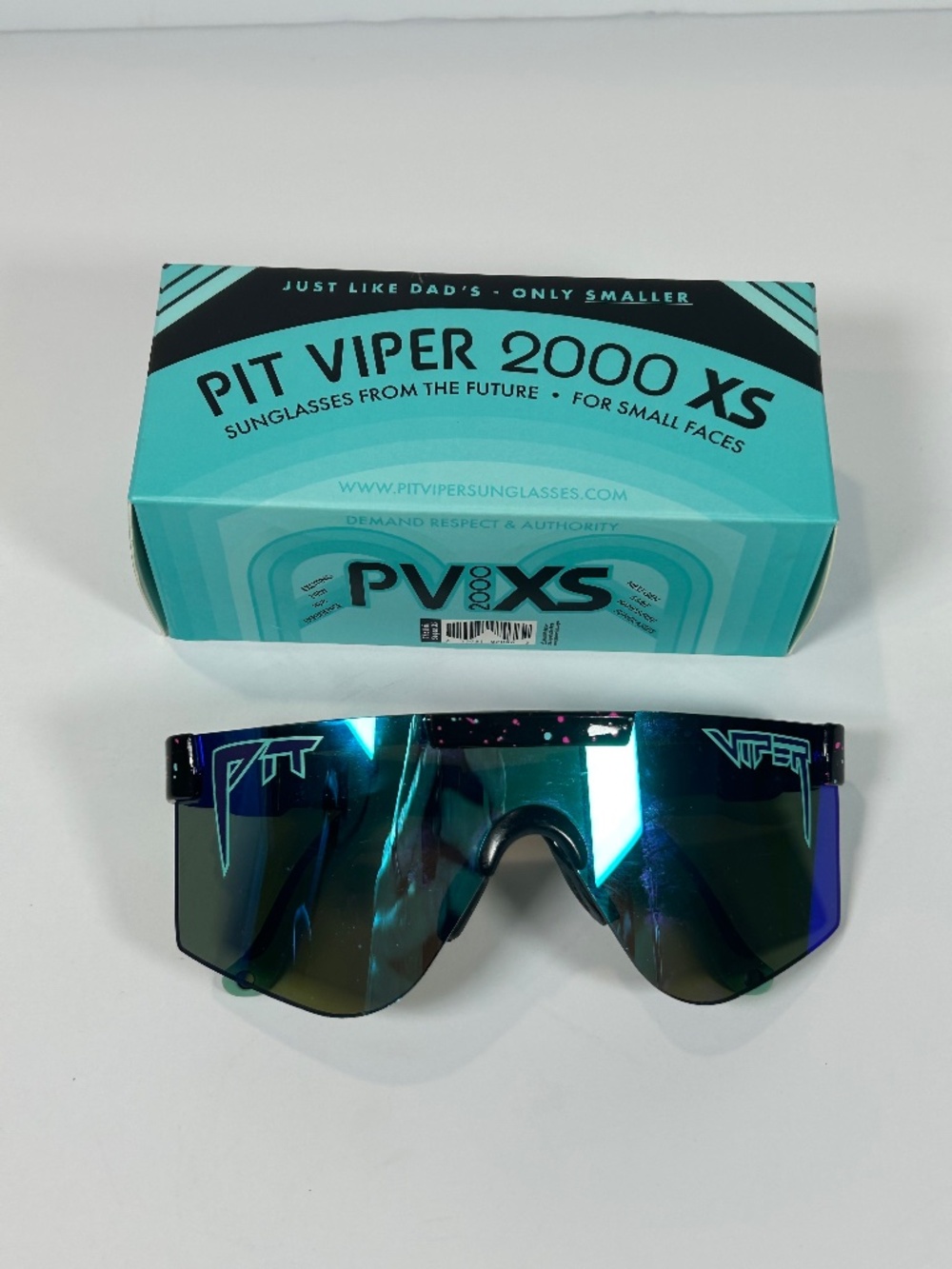 Pit Viper 2000 XS The Leonardo Sunglasses Youth/Small Face Kids NIB Authentic